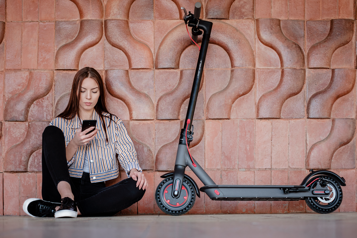 photo_2366-2 Електричний скутер Fast Wheels PRO ZAB0030 - Зображення 11