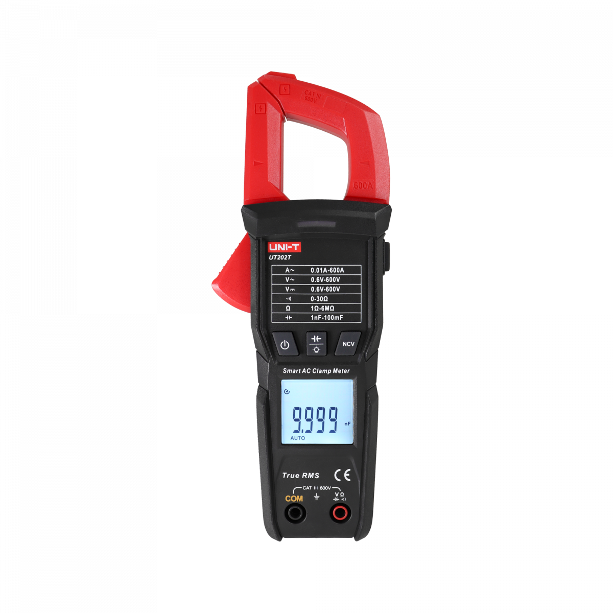 photo_2430400-2 Вимірювач Струму Токові Кліщі Uni-T UT202T MIE0463 - Зображення 1