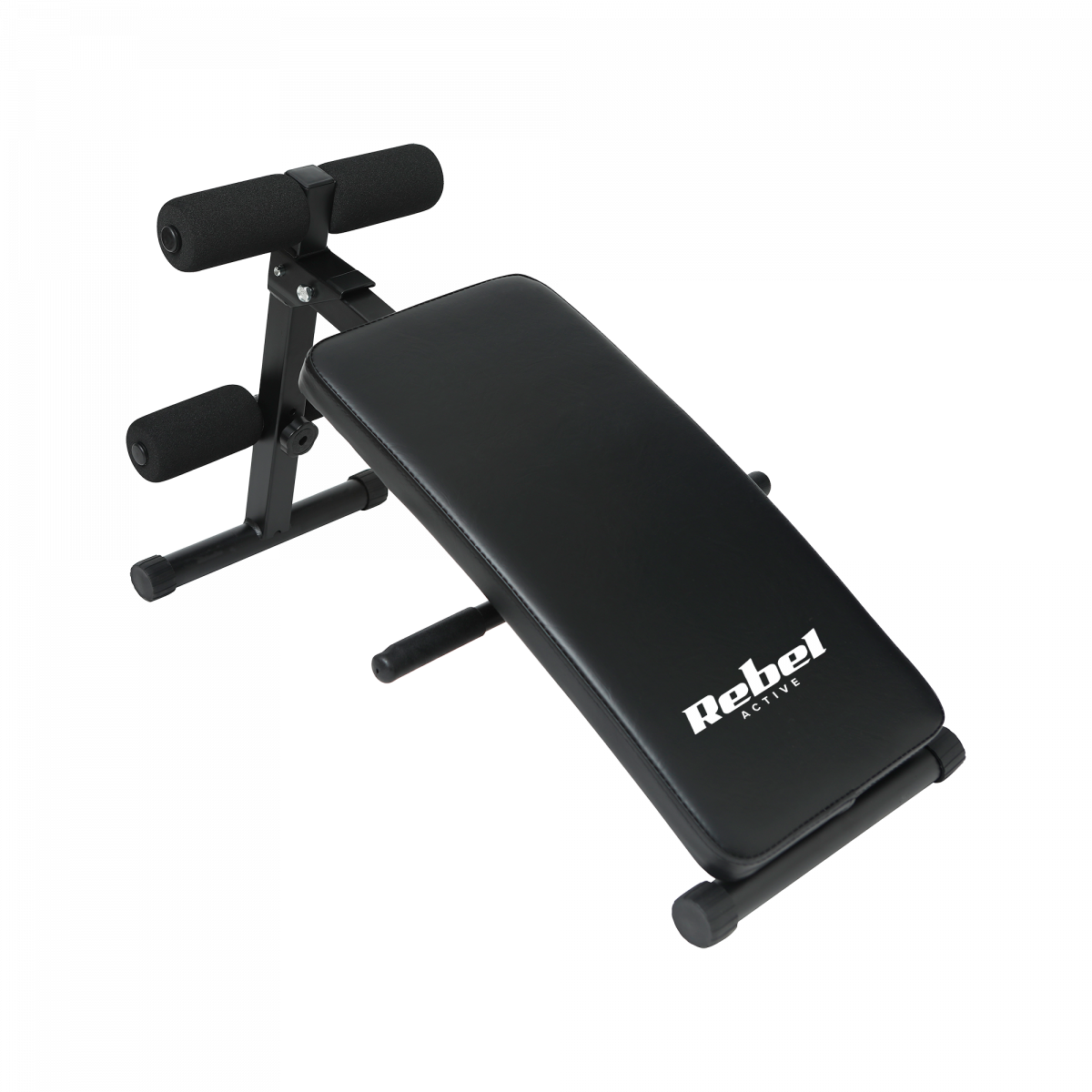Похила тренажерна лава REBEL ACTIVE для тренування м'язів преса RBA-2005