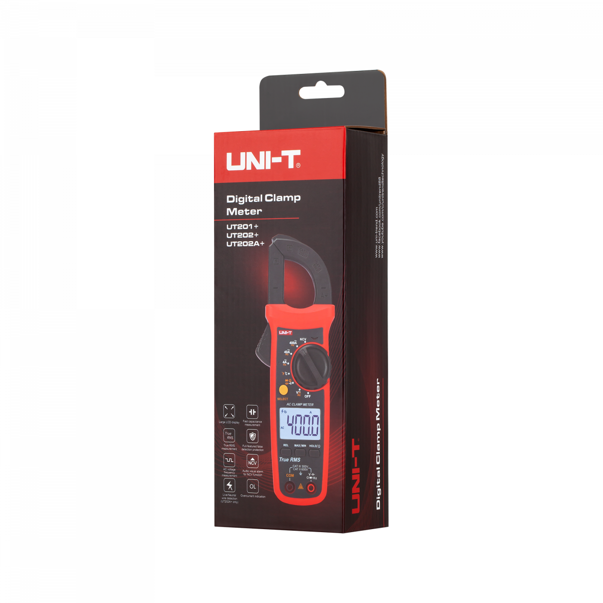 Вимірювач Струму Кліщі Uni-T UT202A+ MIE0426 - Зображення 6