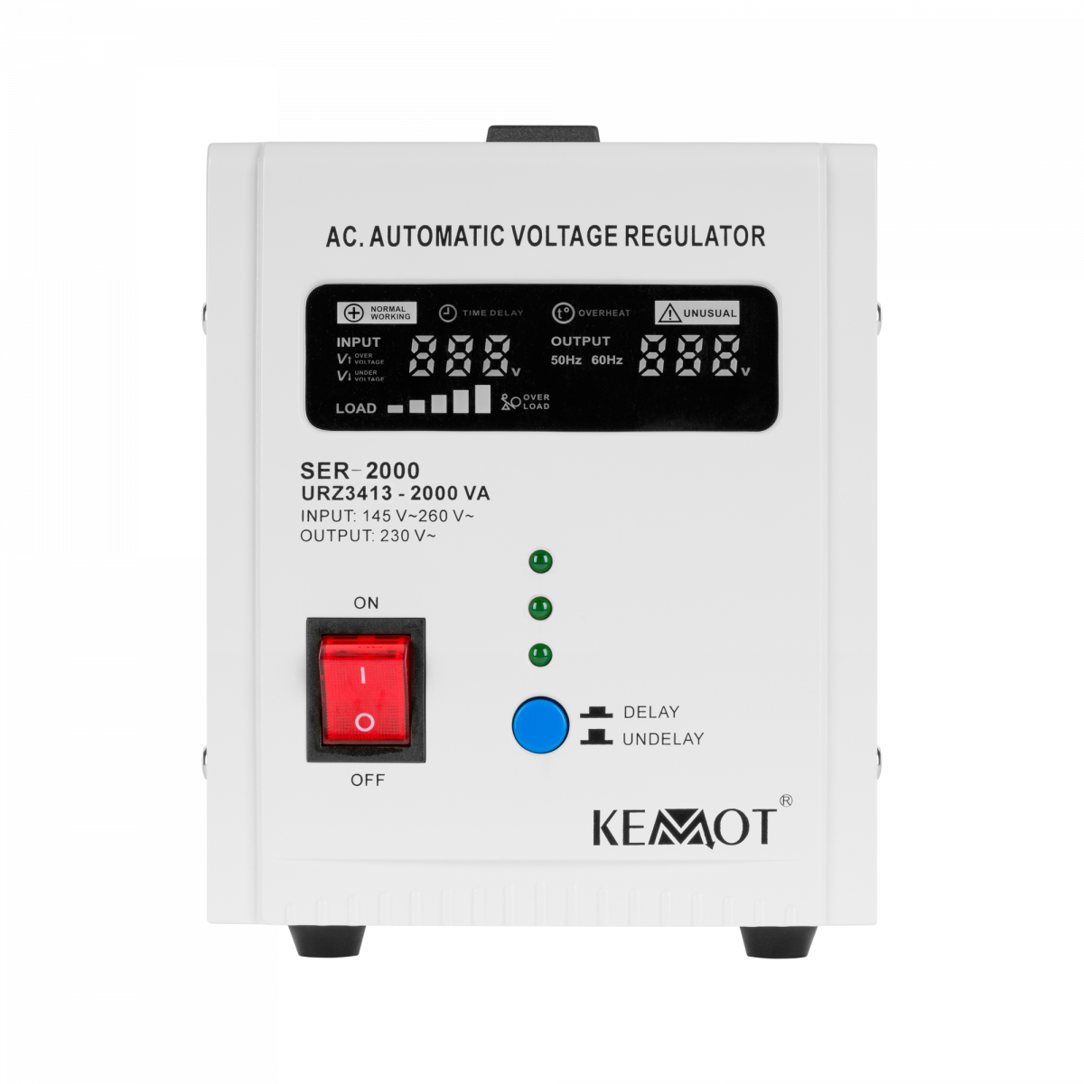 Автоматичний стабілізатор напруги KEMOT SER-2000 - Зображення 2