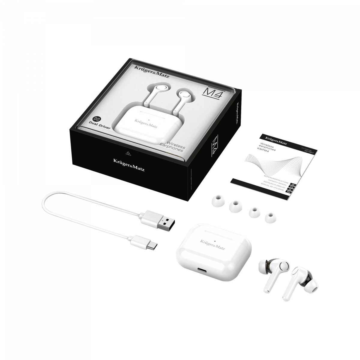 Бездротові навушники-вкладиші Kruger&Matz M4 Pro - Зображення 5