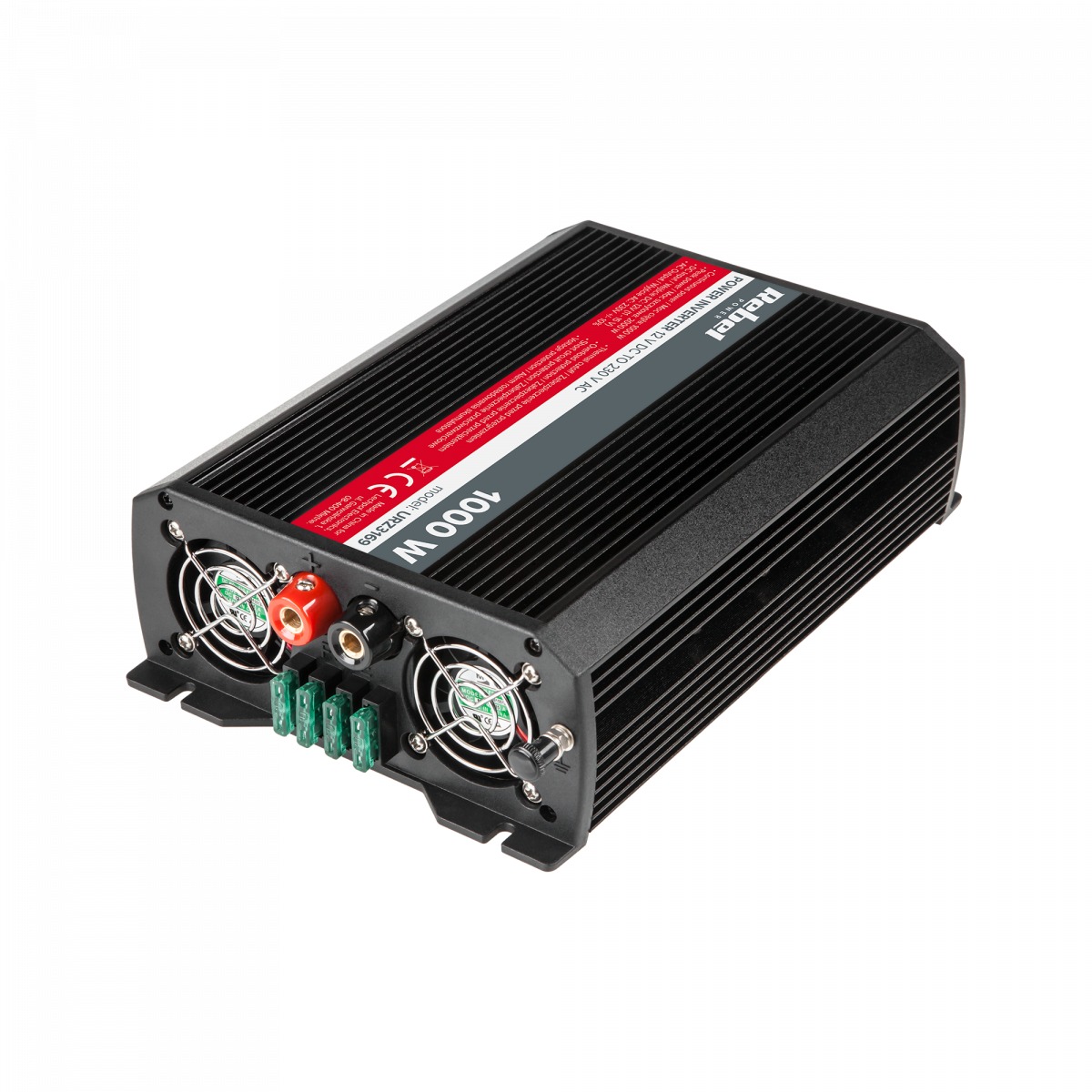 Автомобільний перетворювач напруги Інвертор REBEL 1000 Вт - Зображення 2