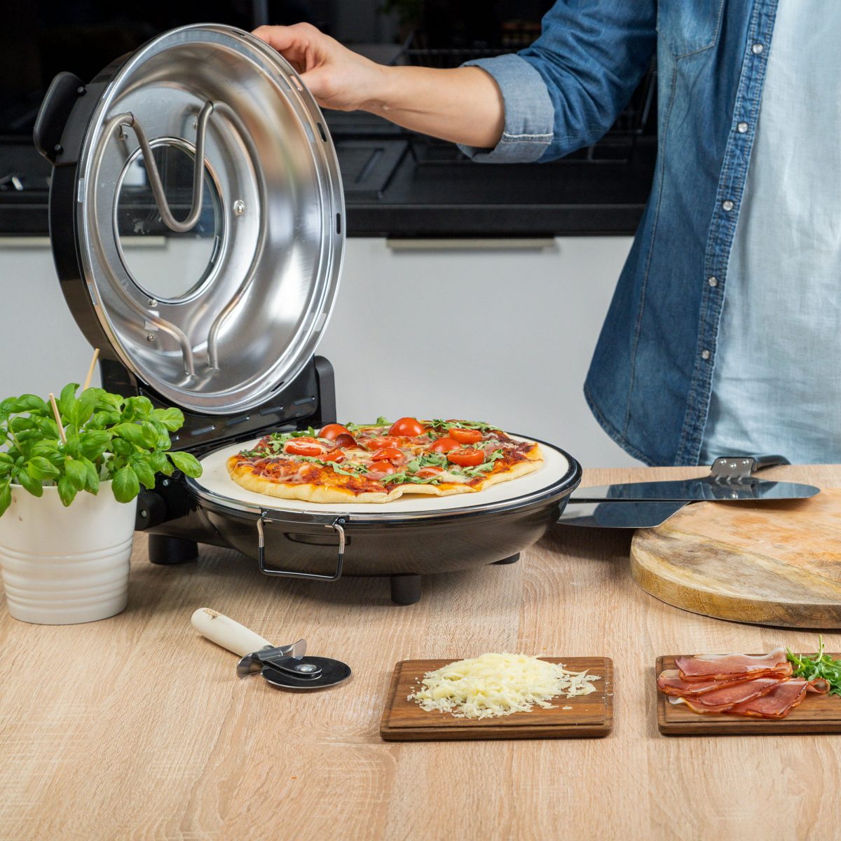 Домашня піч для піци Teesa SUPREME TSA3231 - Зображення 10