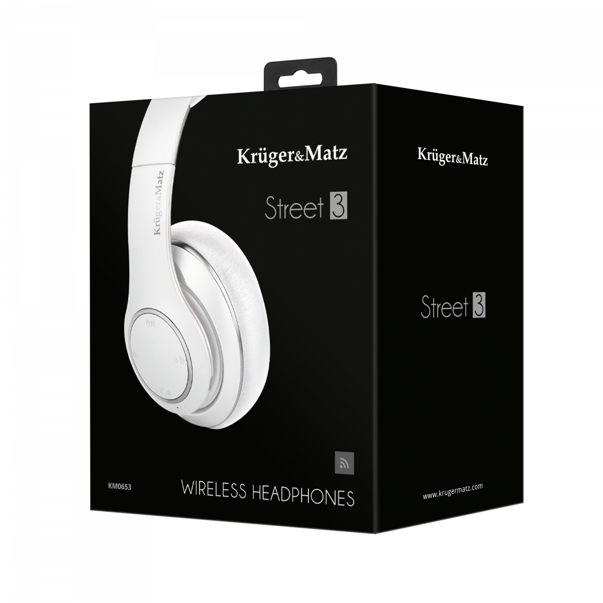 photo_700-2 Накладні навушники Kruger&Matz Street 3, білі - Зображення 8
