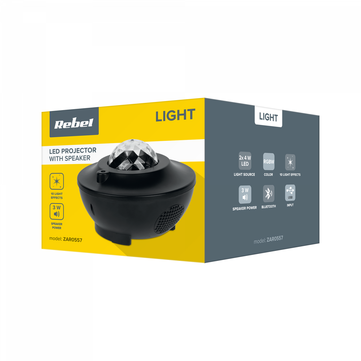 Прожетор LED з колонкою ZAR0557 - Зображення 6