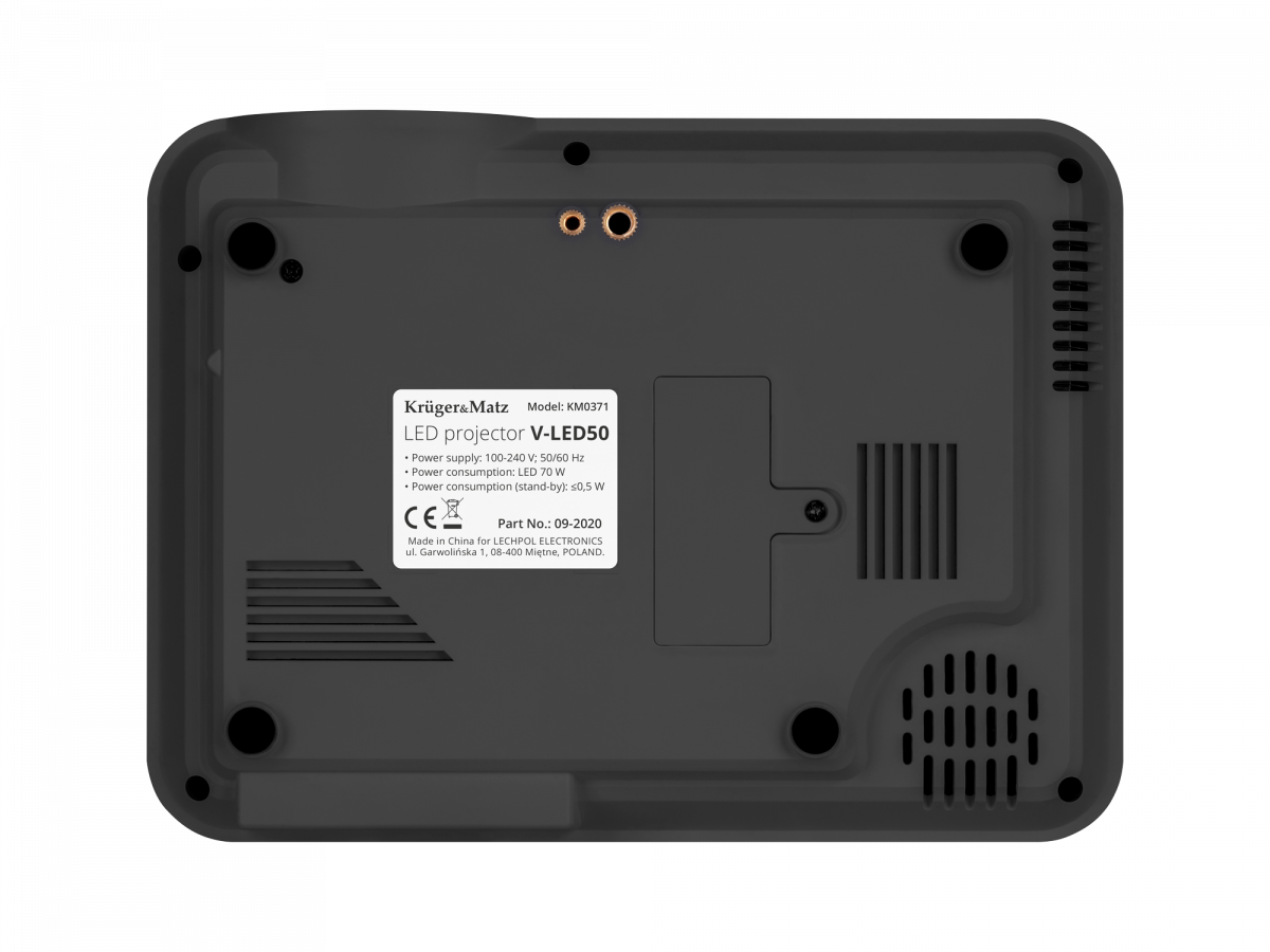 Світлодіодний проектор Kruger&Matz V-LED50 з Wi-Fi - Зображення 5