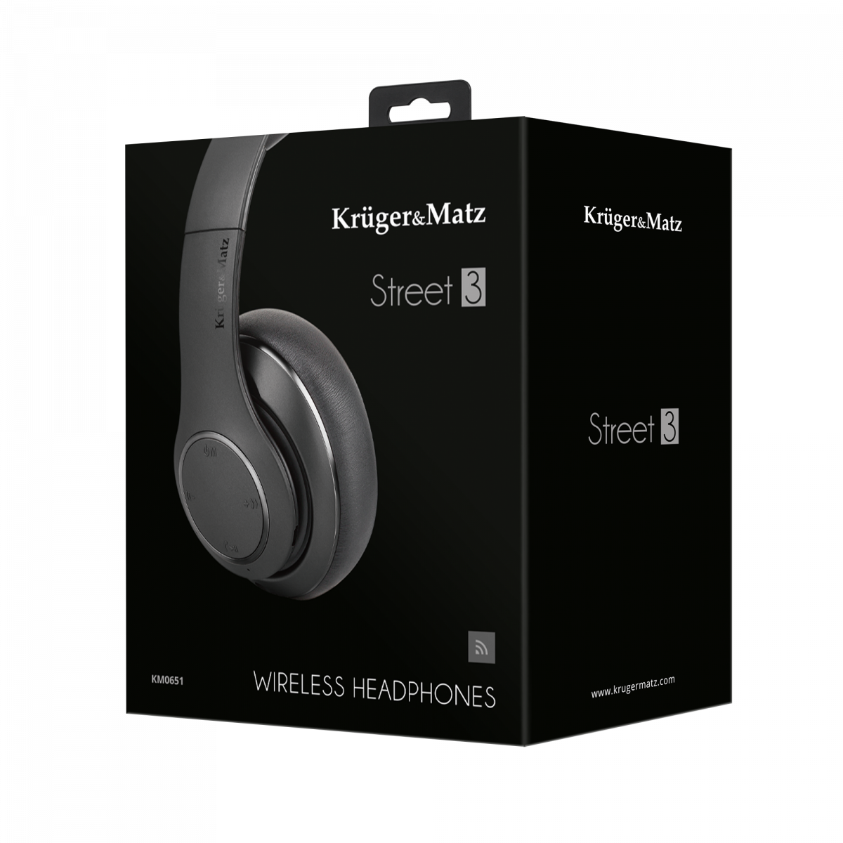 Накладні навушники Kruger&Matz Street 3 чорні - Зображення 8