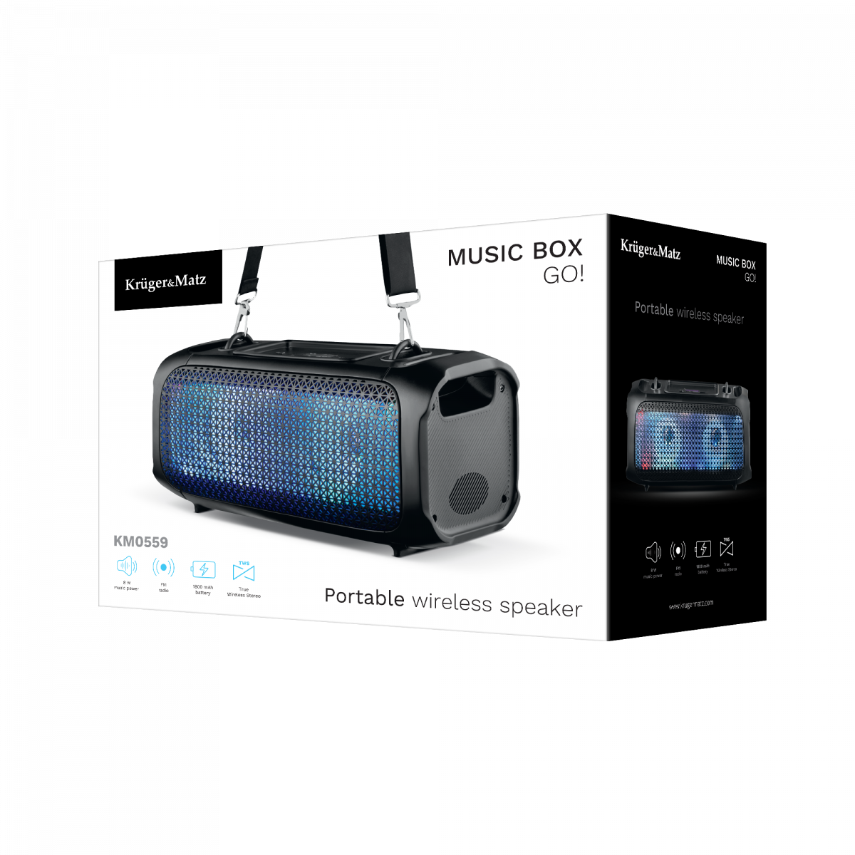 Bluetooth-колонка Kruger&Matz Music Box GO! - Зображення 6