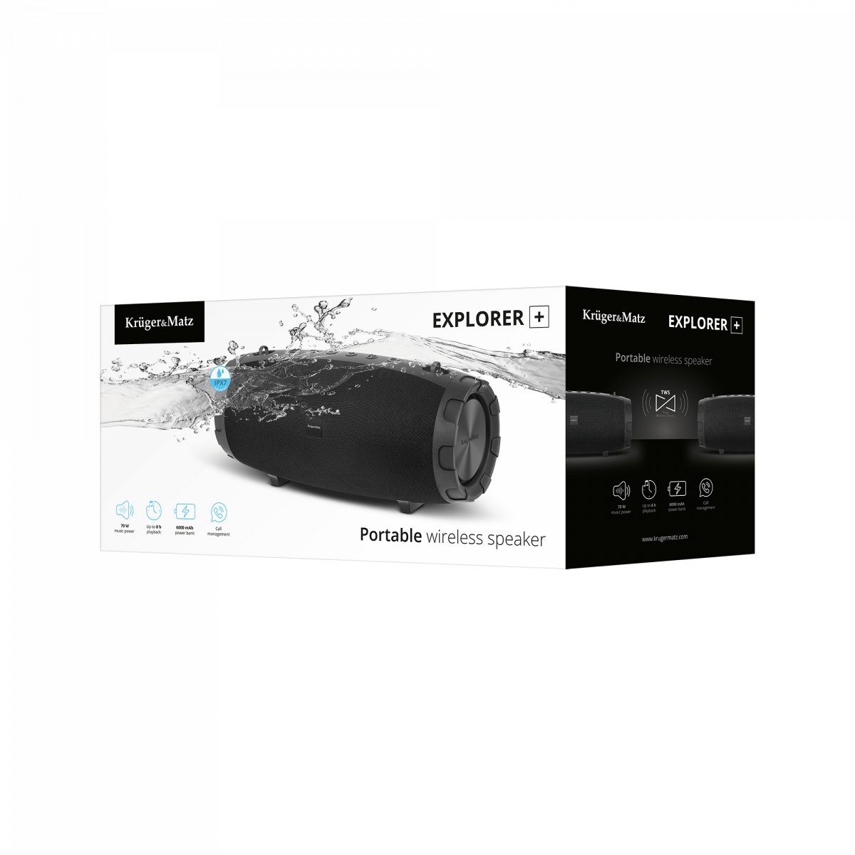 Bluetooth колонка Kruger&Matz Explorer+ - Зображення 6