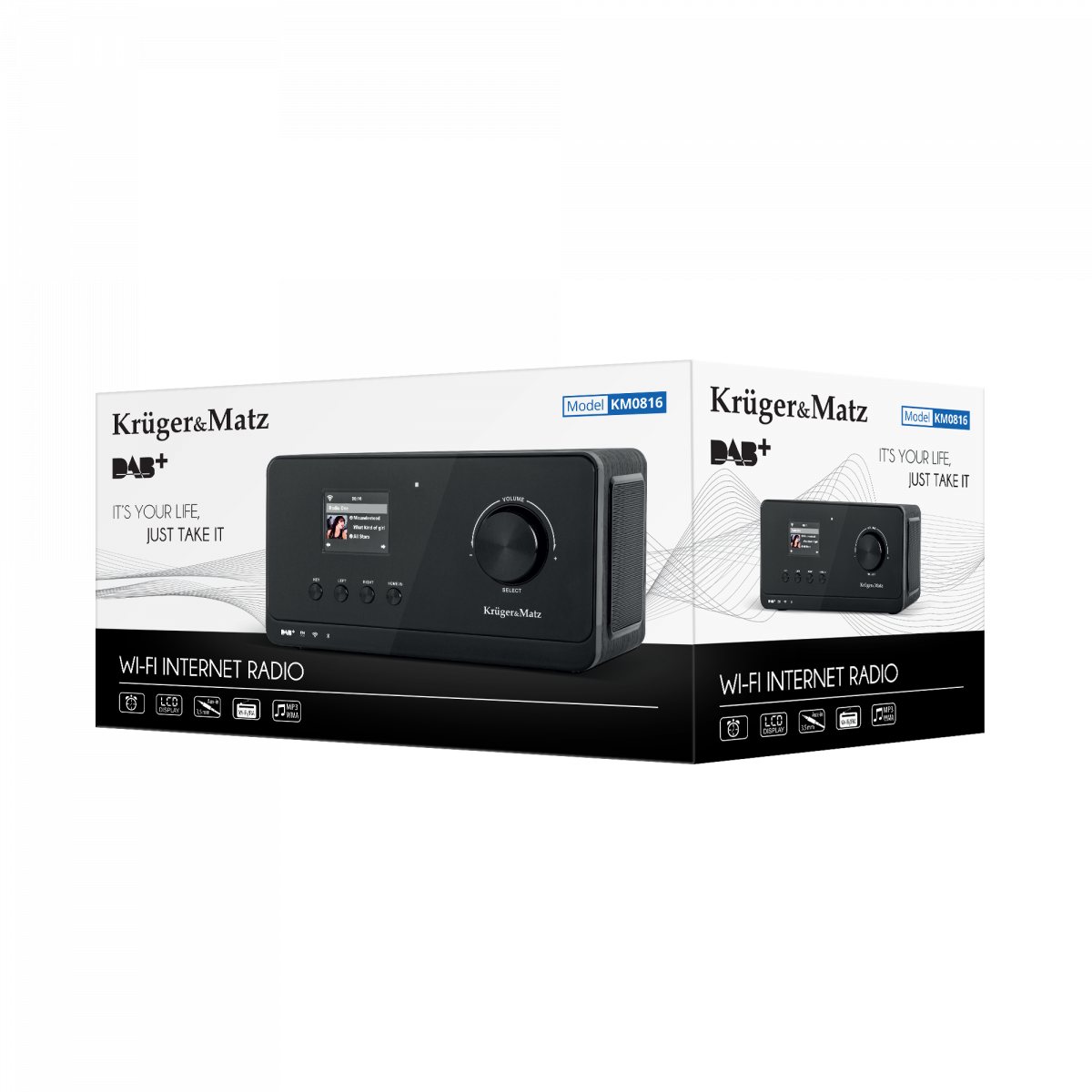 Інтернет радіо Kruger&Matz KM 816 - Зображення 5