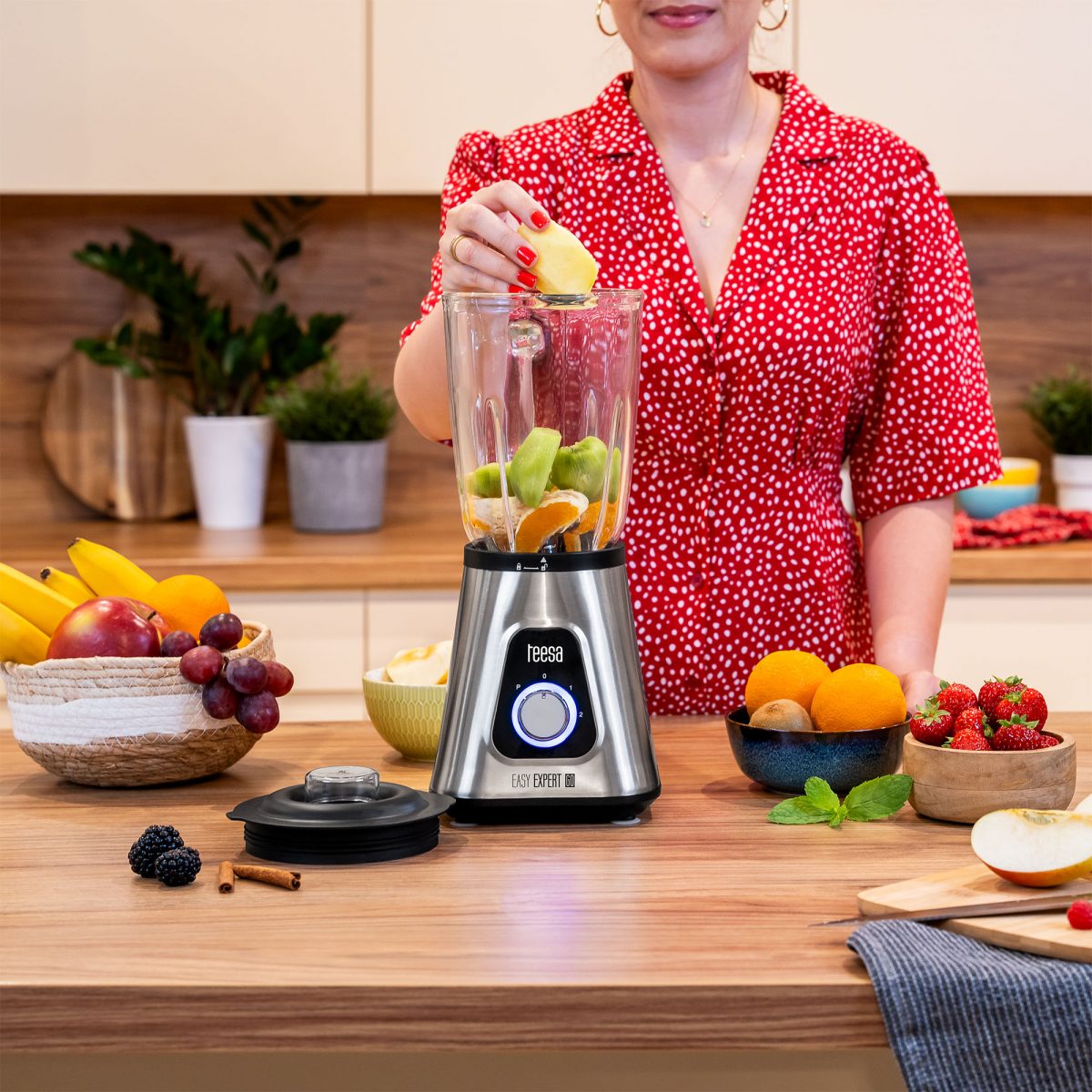Чашковий блендер Teesa EASY EXPERT GO 1300 Вт TSA3549 - Зображення 7