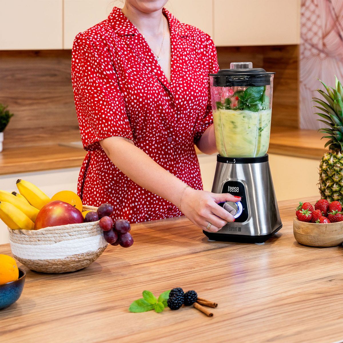 Чашковий блендер Teesa EASY EXPERT GO 1300 Вт TSA3549 - Зображення 8