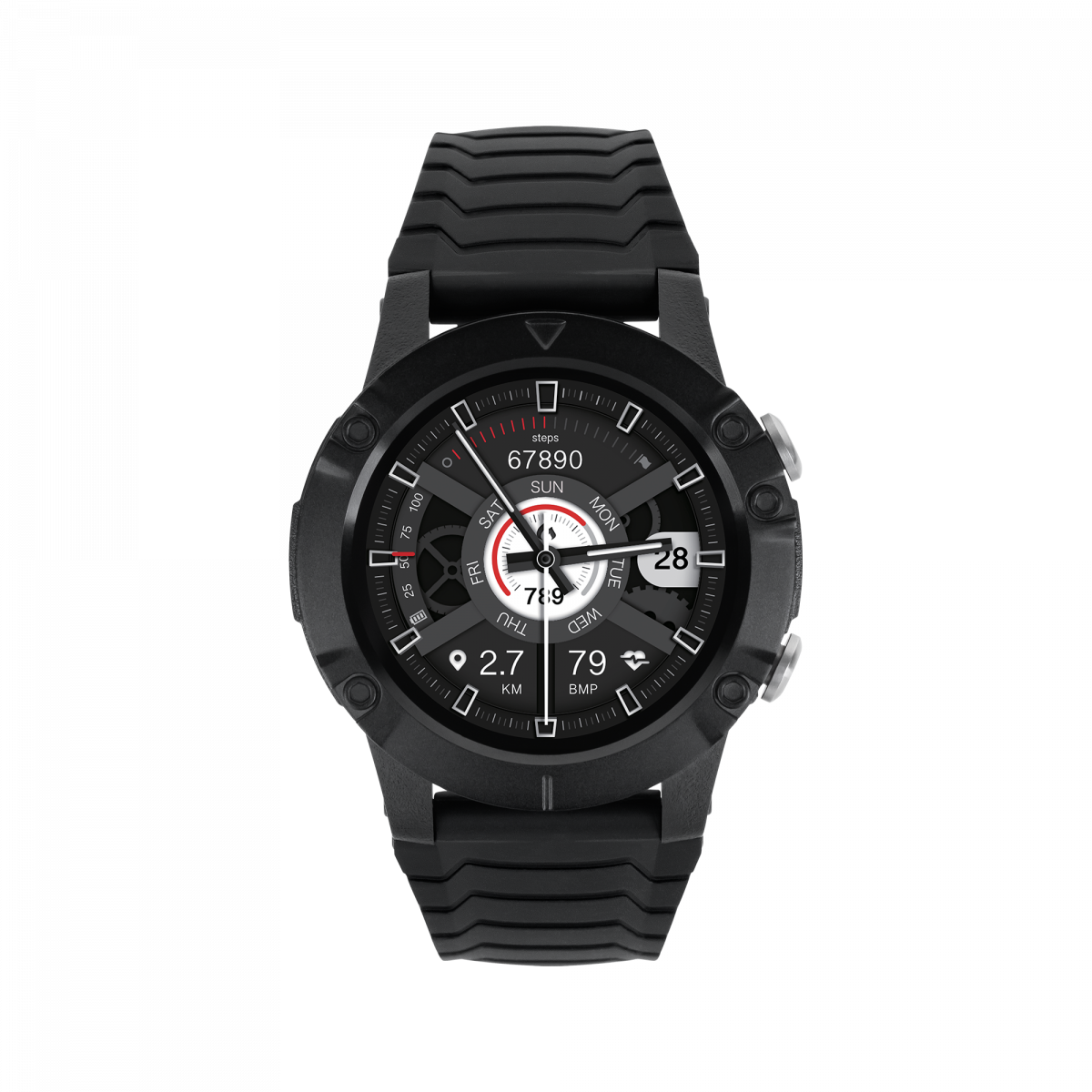 Смарт-годинник Kruger&Matz Activity Black з GPS - Зображення 3