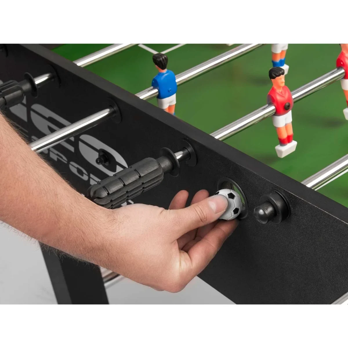 Стіл для настільного футболу Neosport NS-402, чорний для професійної гри - Зображення 5