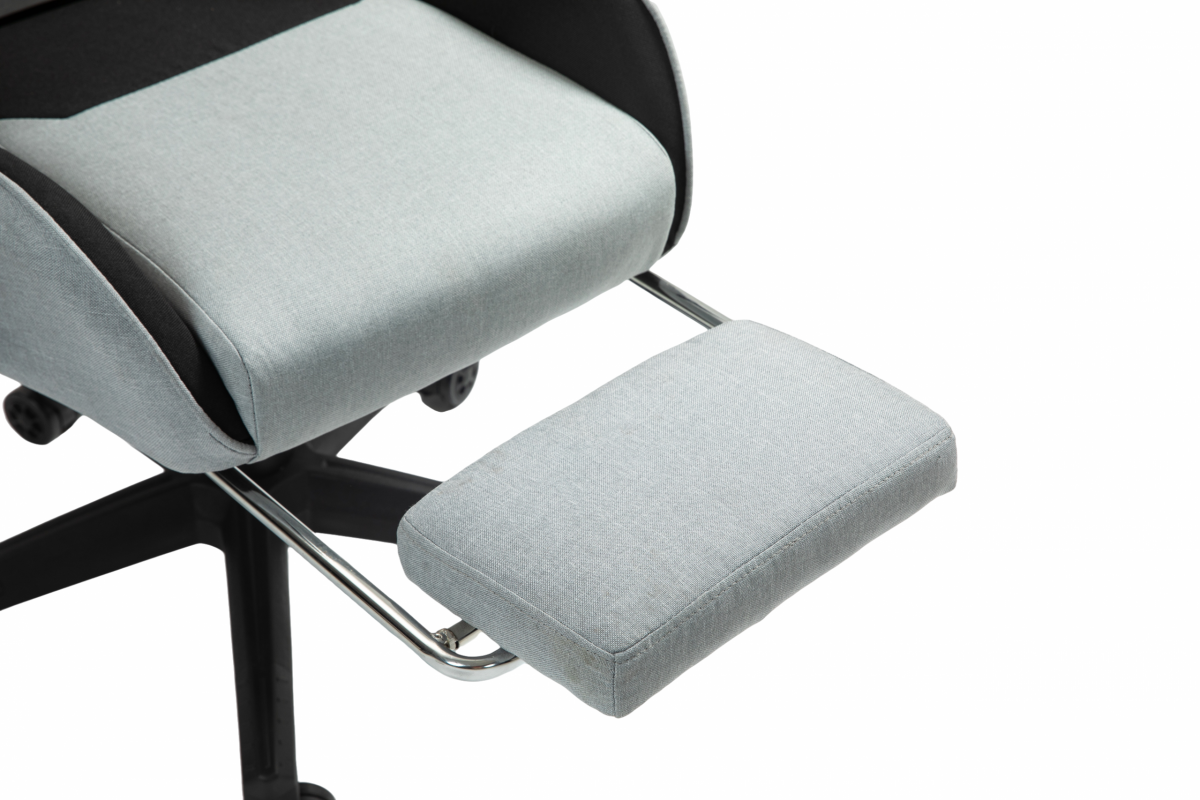 Ігрове Геймерське Крісло PLAYER 5.0 CRF50 БІЛЕ з Підніжкою – Зручність для Активних Геймерів - Зображення 9