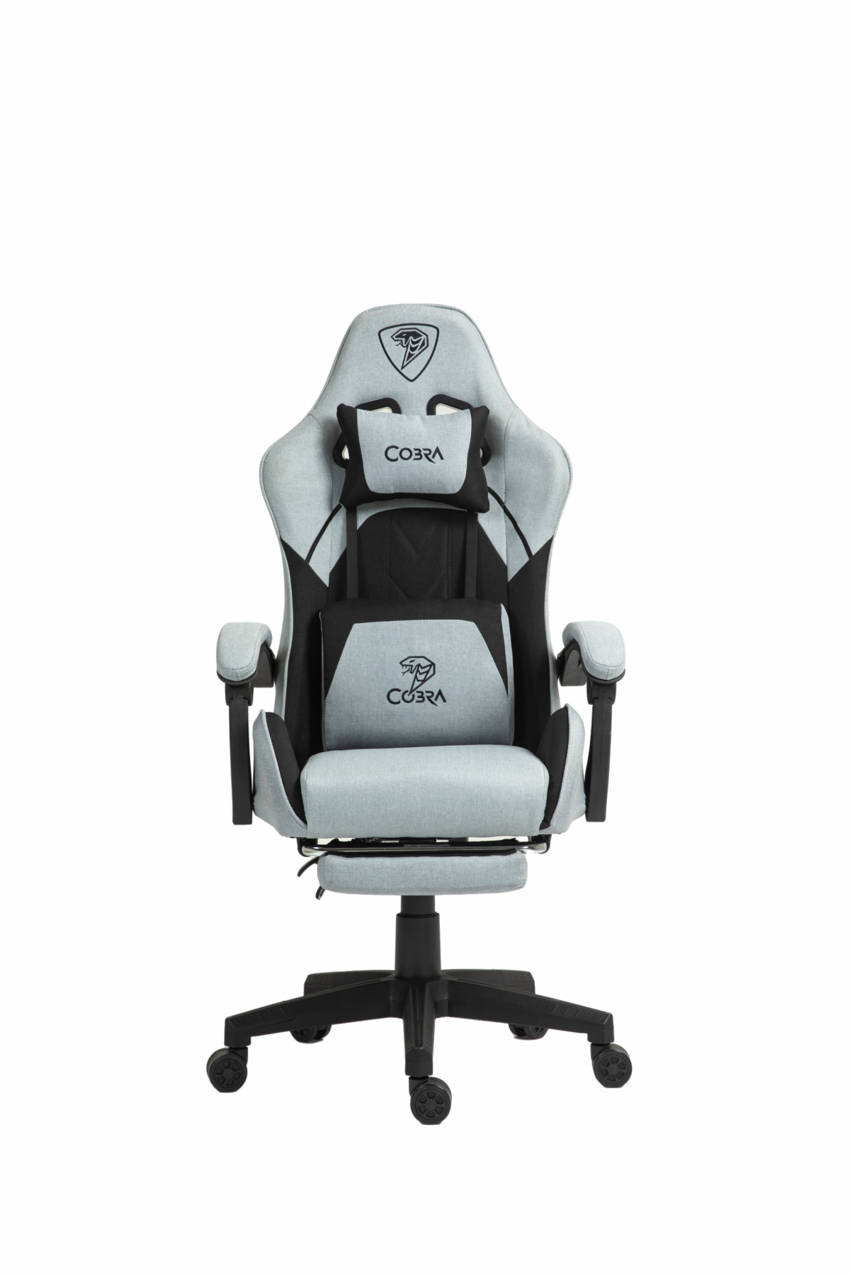 Ігрове Геймерське Крісло PLAYER 5.0 CRF50 БІЛЕ з Підніжкою – Зручність для Активних Геймерів - Зображення 3