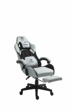 Ігрове Геймерське Крісло PLAYER 5.0 CRF50 БІЛЕ з Підніжкою – Зручність для Активних Геймерів