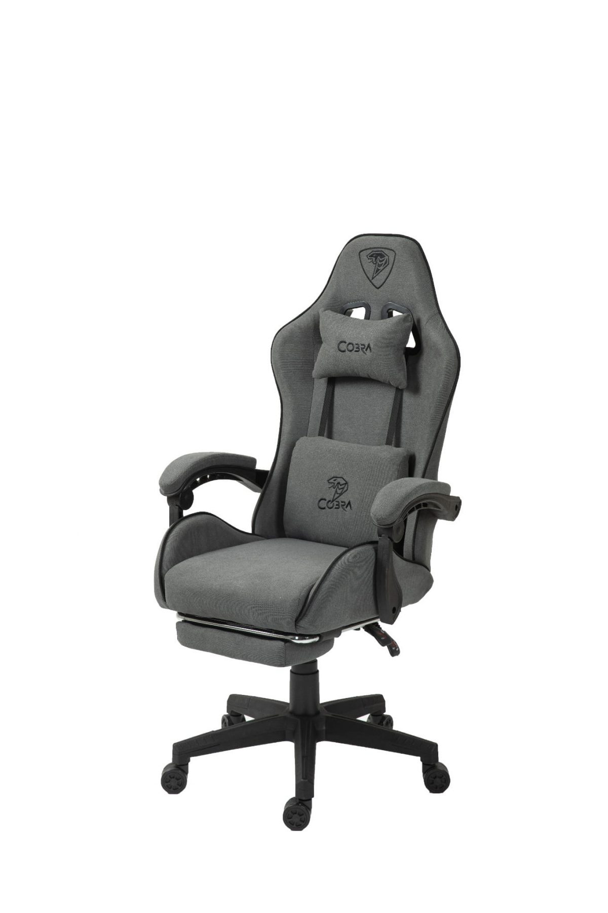 Ігрове Геймерське крісло PLAYER 5.0 CRF51 СІРИЙ З ПІДНІЖКОЮ – комфорт на кожен день - Зображення 3