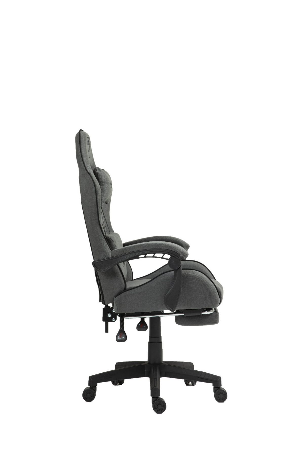 Ігрове Геймерське крісло PLAYER 5.0 CRF51 СІРИЙ З ПІДНІЖКОЮ – комфорт на кожен день - Зображення 5