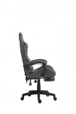 Ігрове Геймерське крісло PLAYER 5.0 CRF51 СІРИЙ З ПІДНІЖКОЮ – комфорт на кожен день - Зображення 5