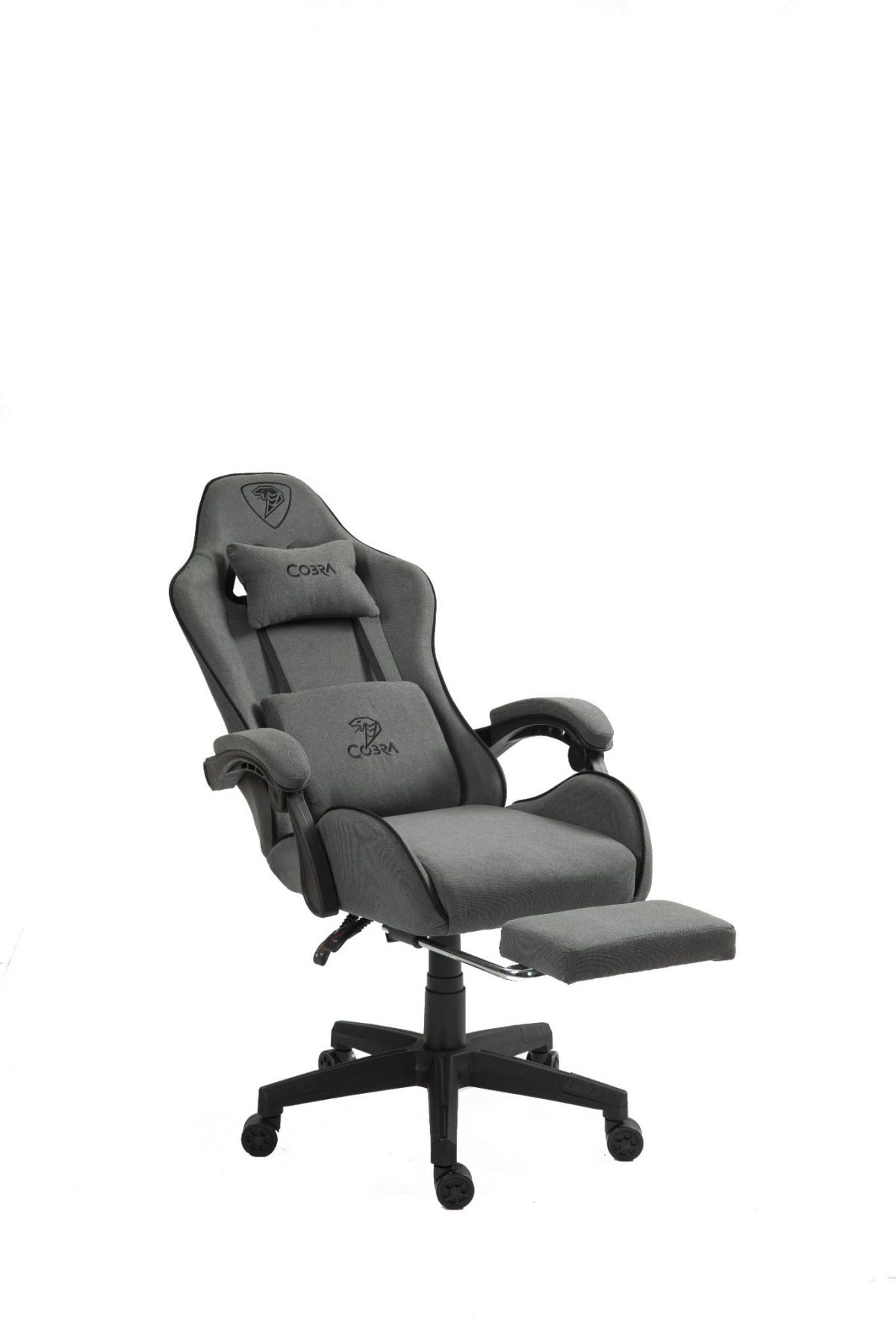 Ігрове Геймерське крісло PLAYER 5.0 CRF51 СІРИЙ З ПІДНІЖКОЮ – комфорт на кожен день - Зображення 2