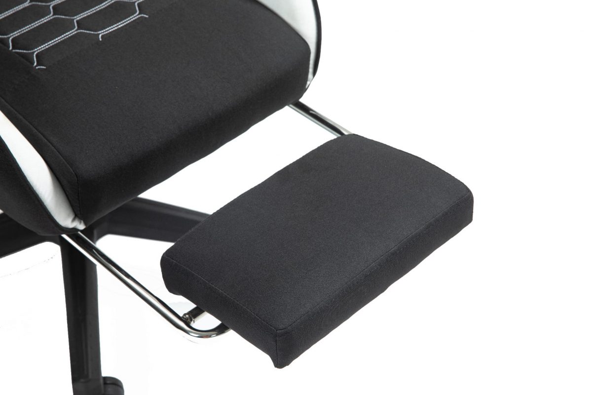 Ігрове Геймерське крісло PLAYER 5.0 CRF52 ЧОРНЕ з підніжкою – комфорт для тривалих ігор - Зображення 9