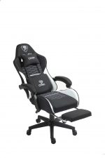 Ігрове Геймерське крісло PLAYER 5.0 CRF52 ЧОРНЕ з підніжкою – комфорт для тривалих ігор - Зображення 2