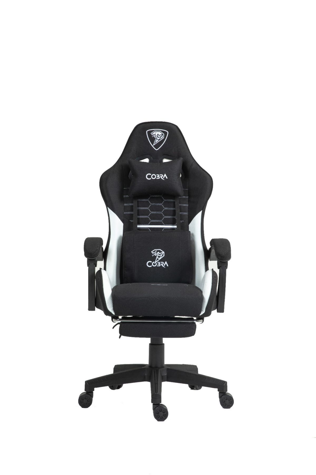 Ігрове Геймерське крісло PLAYER 5.0 CRF52 ЧОРНЕ з підніжкою – комфорт для тривалих ігор - Зображення 4