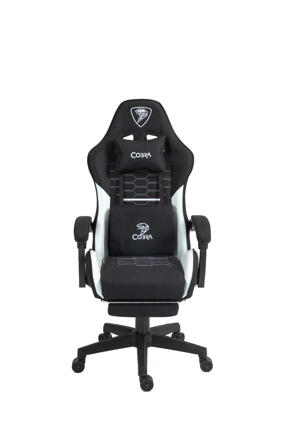 Ігрове Геймерське крісло PLAYER 5.0 CRF52 ЧОРНЕ з підніжкою – комфорт для тривалих ігор - Зображення 5