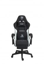 Ігрове Геймерське крісло PLAYER 5.0 CRF52 ЧОРНЕ з підніжкою – комфорт для тривалих ігор - Зображення 5