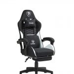Ігрове Геймерське крісло PLAYER 5.0 CRF52 ЧОРНЕ з підніжкою – комфорт для тривалих ігор