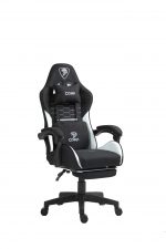 Ігрове Геймерське крісло PLAYER 5.0 CRF52 ЧОРНЕ з підніжкою – комфорт для тривалих ігор