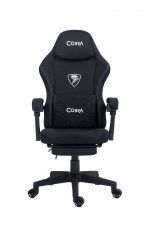 ІГРОВЕ Геймерське крісло PLAYER 5.0 CRF53BK чорне з підніжкою – комфорт для гри - Зображення 4