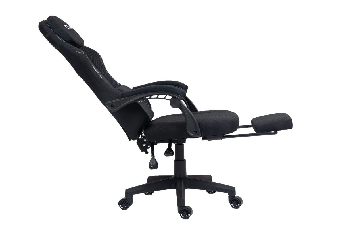 ІГРОВЕ Геймерське крісло PLAYER 5.0 CRF53BK чорне з підніжкою – комфорт для гри - Зображення 10