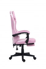 Ігрове Геймерське крісло PLAYER 5.0 CRF54PK PINK З ПІДНІЖКОЮ – комфорт для гри - Зображення 7