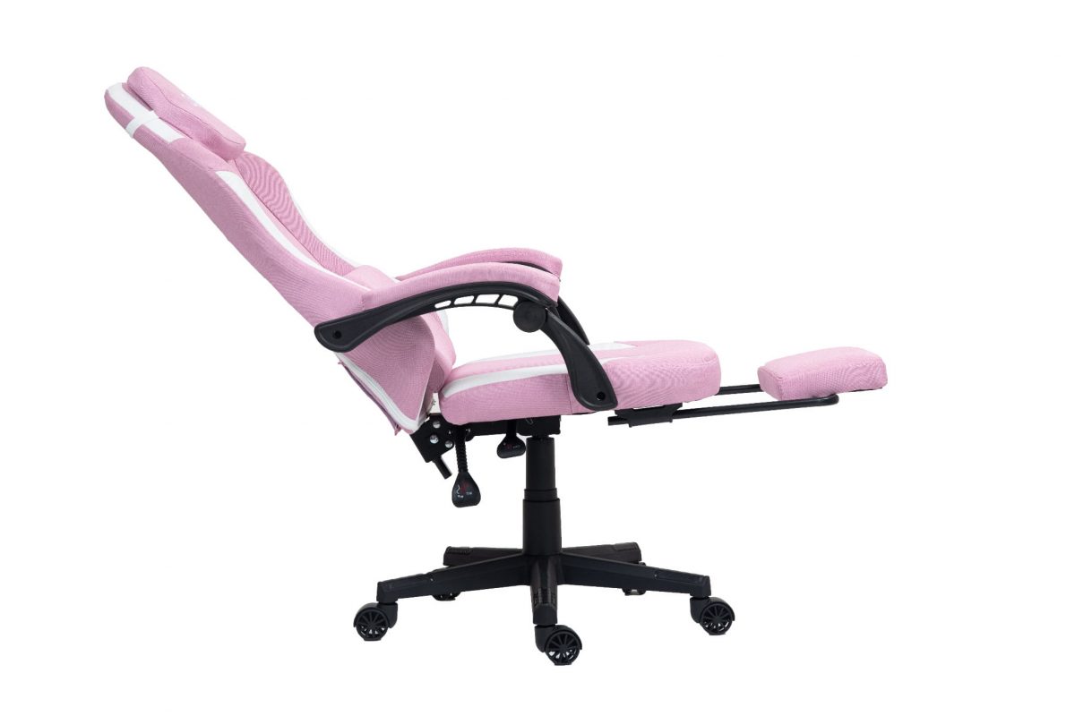 Ігрове Геймерське крісло PLAYER 5.0 CRF54PK PINK З ПІДНІЖКОЮ – комфорт для гри - Зображення 9