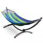 Гамак з каркасом садовий K-Sport KSOZ017 Зручність та стійкість для вашого відпочинку на природі