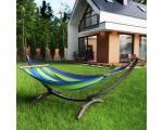 Гамак з каркасом садовий K-Sport KSOZ017 Зручність та стійкість для вашого відпочинку на природі - Зображення 3
