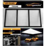 Стельова підвісна рама для шестикутної панелі освітлення чорний Hexagon - Зображення 2