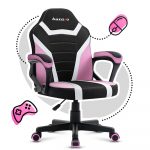Ігрове крісло дитяче HUZARO RANGER 1.0 Pink Mesh для геймерів