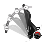 Зручне дитяче ігрове крісло Huzaro RANGER 6.0 Black - Зображення 8