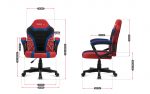 Ігрове крісло дитяче для геймерів Huzaro Ranger 1.0 Spider Mesh - Зображення 7