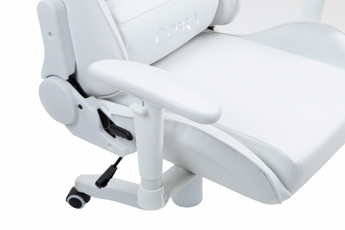 rebel-cr207_white-10 Геймерське крісло COBRA Rebel CR207 WHITE – стиль та комфорт для геймерів - Зображення 6