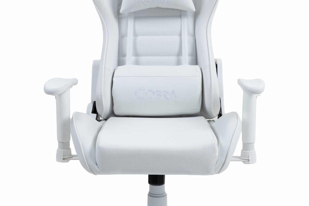 rebel-cr207_white-3 Геймерське крісло COBRA Rebel CR207 WHITE – стиль та комфорт для геймерів - Зображення 3
