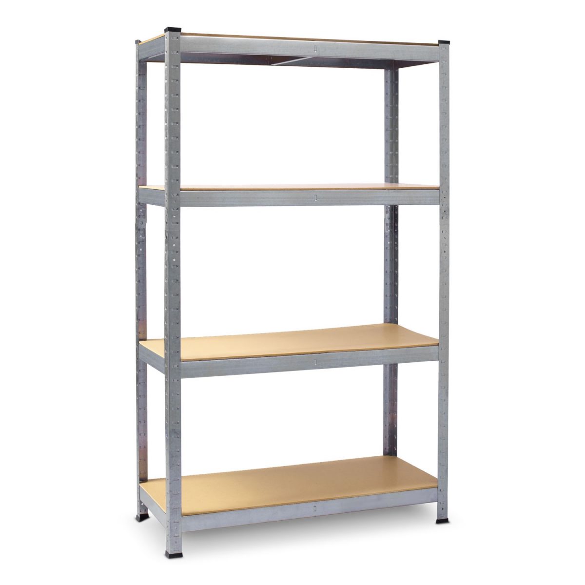 Металевий складський стелаж набір 2 шт 174 x 80 x 40 см Plonos PL-701 - Міцний і просторий - Зображення 10