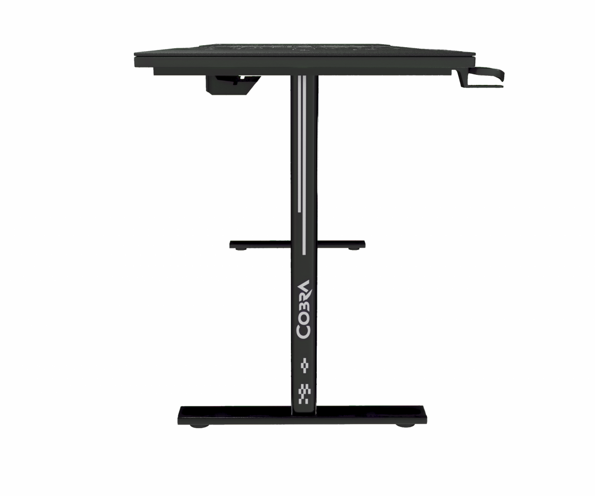 Геймерський стіл Cobra XL-Mate CRF160BK – простір для геймерів - Зображення 9