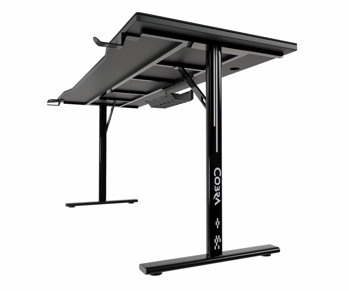 Геймерський стіл Cobra XL-Mate CRF160BK – простір для геймерів - Зображення 8