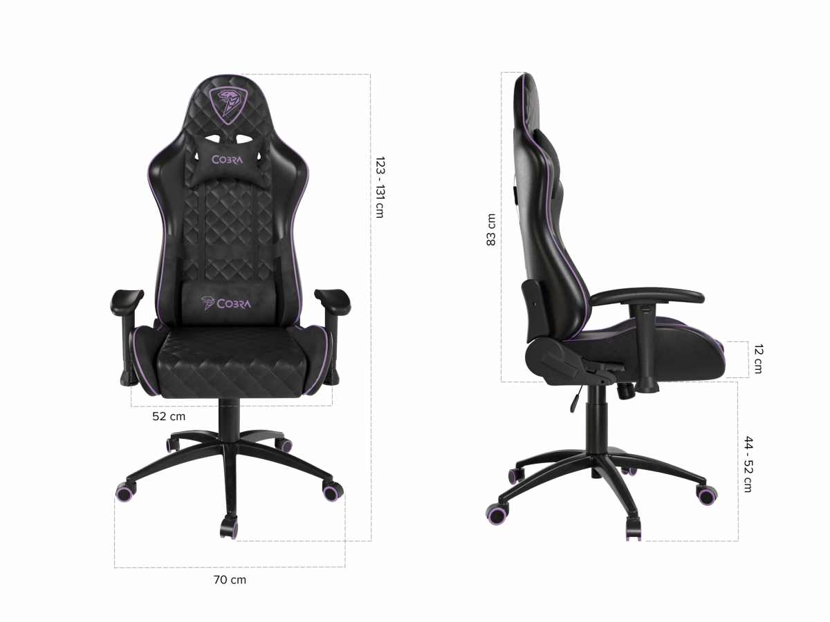 Ігрове Геймерське крісло Draco CRF190 PINK – стиль для геймерів - Зображення 3