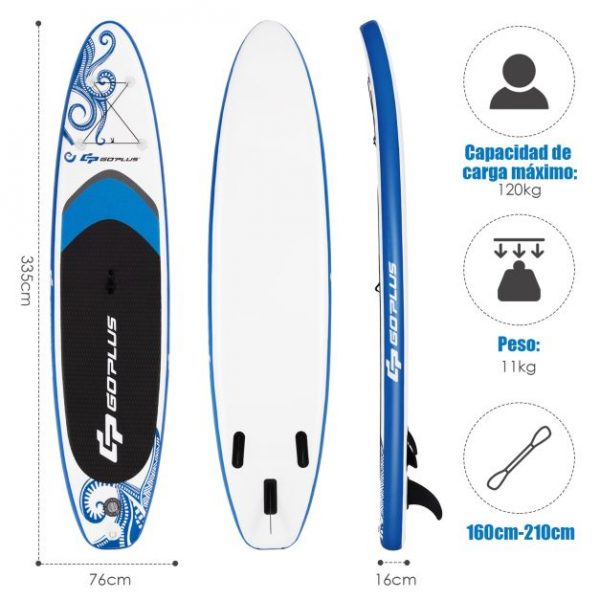 Дошка Costway SUP SP37537-M 325 см.